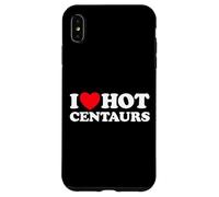 I Love Hot Centaurs - Divertido mito griego monstruo caballo hombre fan Carcasa para iPhone XS Max