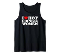 I Love Hot Chinese Women Camiseta sin Mangas