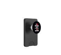 I Love Hot Sauce This Much Funny Picante Food Lover Quote PopSockets PopWallet para MagSafe