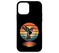 I Love Hummers Bird Colibrí Vintage Sunset Colibríes Carcasa para iPhone 12 Mini