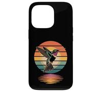 I Love Hummers Bird Colibrí Vintage Sunset Colibríes Carcasa para iPhone 13 Pro