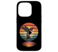 I Love Hummers Bird Colibrí Vintage Sunset Colibríes Carcasa para iPhone 14 Pro