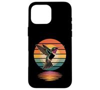 I Love Hummers Bird Colibrí Vintage Sunset Colibríes Carcasa para iPhone 16 Pro MAX