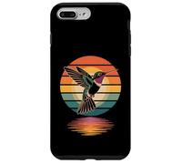 I Love Hummers Bird Colibrí Vintage Sunset Colibríes Carcasa para iPhone 7 Plus/8 Plus