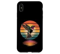 I Love Hummers Bird Colibrí Vintage Sunset Colibríes Carcasa para iPhone XS MAX