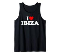I Love Ibiza - Corazón Camiseta sin Mangas