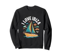 I Love Ibiza Sailing Adventure Atardecer Serenidad Sudadera