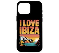 I Love Ibiza Sunset Escapada Costera Carcasa para iPhone 16 Pro MAX