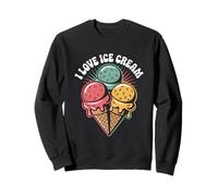 I Love Ice Cream - Cono de postre divertido Sudadera