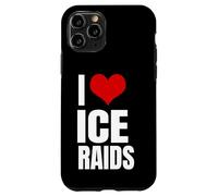I Love Ice Raids Funny Political Tees Carcasa para iPhone 11 Pro