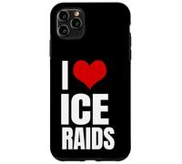 I Love Ice Raids Funny Political Tees Carcasa para iPhone 11 Pro MAX