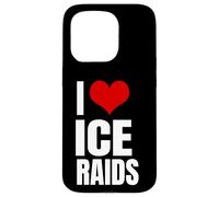 I Love Ice Raids Funny Political Tees Carcasa para iPhone 15 Pro