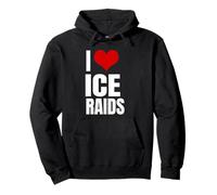 I Love Ice Raids Funny Political Tees Sudadera con Capucha
