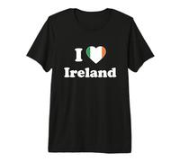 I Love Ireland I Heart Ireland Irish Camiseta Premium