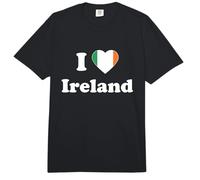 I Love Ireland I Heart Ireland Irish Comfort Colors Adult Heavyweight T-Shirt