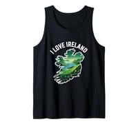 I Love Irlanda Paisaje Esmeralda Camiseta sin Mangas