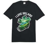 I Love Irlanda Paisaje Esmeralda Comfort Colors Adult Heavyweight T-Shirt