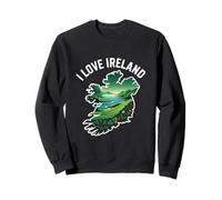 I Love Irlanda Paisaje Esmeralda Sudadera