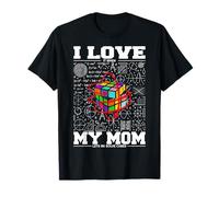 I Love It When My Mom Lets Me Resolve Cubes Speedcubing Boys Camiseta