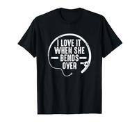 I Love It When She Bends Over Funny Fishing Lovers Quote Camiseta gráfica económica