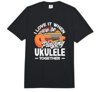 I Love It When We're Playing Ukelele Together Retro Sun Comfort Colors Adult Heavyweight T-Shirt