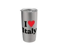 I love Italy Vaso térmico de acero inoxidable de doble pared