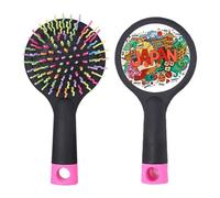 I Love Japan Asia Culture - Cepillo de pelo para desenredar el cabello, base acolchada