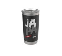 I Love Japan Culture, Enjoy Cool Japan Illustration Fashion Vaso térmico de acero inoxidable de doble pared
