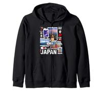 I Love Japan Culture, Enjoy Cool Japan Landmarks Photos Sudadera con Capucha