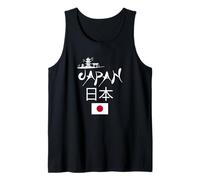 I Love Japan Culture, Enjoy Cool Japan Red-Crowned Crane Camiseta sin Mangas