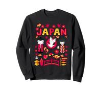 I Love Japan Folklore, Nature & Culture Japan Graphic Design Sudadera