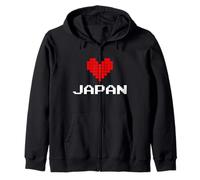 I Love Japan Graphic tee Shirts & Cool Illustration Designs Sudadera con Capucha