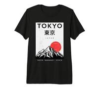 I Love Japan Naturaleza Y Cultura, Tokyo Japón Diseño Gráfico Camiseta Premium