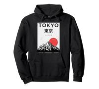 I Love Japan Naturaleza Y Cultura, Tokyo Japón Diseño Gráfico Sudadera con Capucha