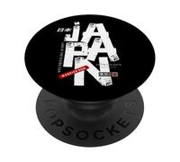 I Love Japan, Retro Vintage Japan Illustration Fashion PopSockets PopGrip Adhesivo
