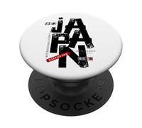 I Love Japan, Retro Vintage Japan Illustration Fashion PopSockets PopGrip Adhesivo