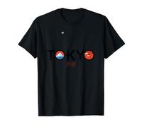 I love JAPAN Souvenirs Tshirt- lindo monumento japonés Arte Camiseta