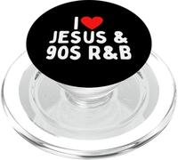I Love Jesus and 90s R&B PopSockets PopGrip para MagSafe