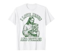 I Love Jesus and Pickles Camiseta