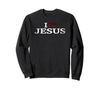 I Love Jesús Fe Amor Sudadera