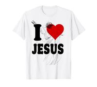I Love Jesus Jesus loves you Camiseta