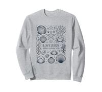 I Love Jesus Jesus Loves You Christian Jesus Bible Versículo Sudadera