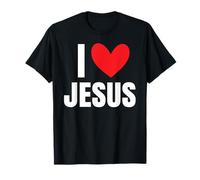 I Love Jesus Nombre Personalizado Hombres Dios BFF Amigo Biblia Orar Camiseta