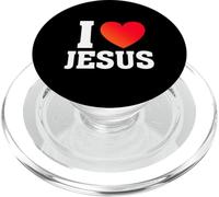 I Love Jesus T-Shirt PopSockets PopGrip para MagSafe