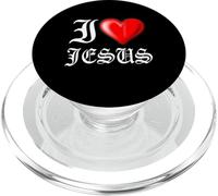 I Love Jesus T-Shirt PopSockets PopGrip para MagSafe