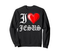 I Love Jesus T-Shirt Sudadera
