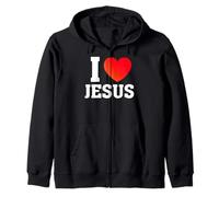 I Love Jesus T-Shirt Sudadera con Capucha