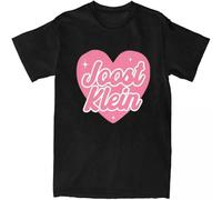i Love joost Klein Men t Shirt Cool tee sshort Sleeve Round Neck Cotton Gift Idea Clothing Black M
