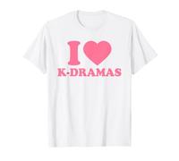 I Love K-Dramas Shirt, I Heart K-Dramas Trendy Camiseta