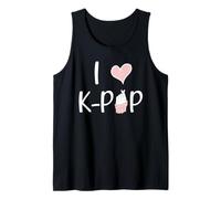 I Love K-POP South Korea Music K Pop Camiseta sin Mangas